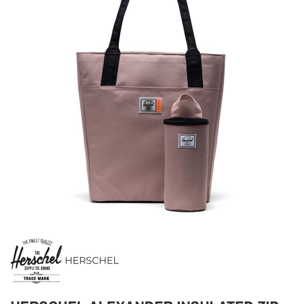 HERSCHEL ALEXANDER INSULATED ZIP
TOTE BAG SMALL - Picture 2 of 2